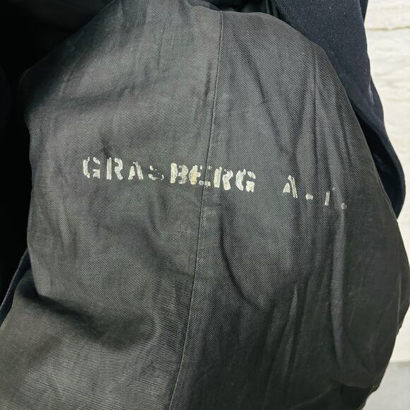 WW2 Naval Clothing Factory 10 Button US Navy Wool Peacoat Vintage 1940s - Picture 7 of 13